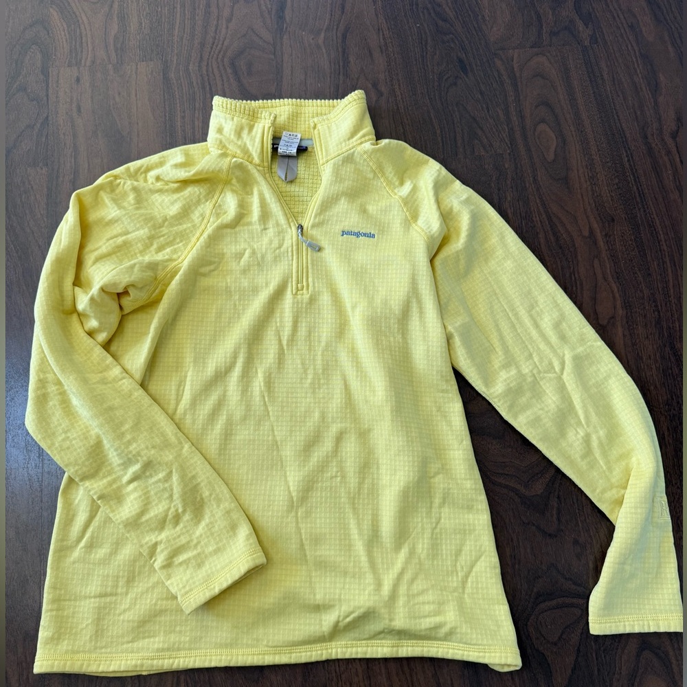Patagonia Yellow Quarter Zip
